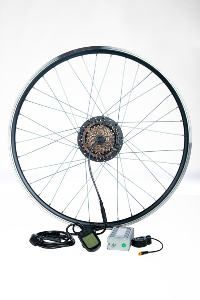 52v 1500w 37 mph 3.5kg water proof easy connect ebike kit complete - Image 5
